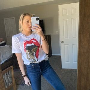 Cheetah KISS t-shirt